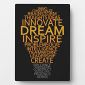 Aangepaste Inspirerend lamp Fotoplaat (voorkant)