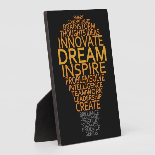 Aangepaste Inspirerend lamp Fotoplaat (Zijkant)