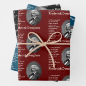 Aangepaste Inspirerend offerte FREDERICK DOUGLASS Inpakpapier Vel (In situ)