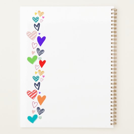 Aangepaste Inspirerend offerte-leraar planner (Achterkant)