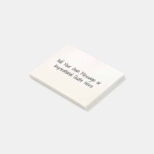 Aangepaste Inspirerend offertes,  Motivatie Post-it® Notes (Schuin)