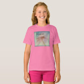 Aangepaste Inspirerend pasta-dragonfly T-shirt (Voorkant volledig)