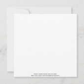 Aangepaste inspirerend vogelhuiskaarten (Achterkant)