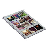 Aangepaste Instagram-fotolaptop Notitieboek (Rechterzijde)
