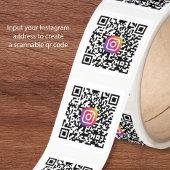 Aangepaste Instagram QR-code Vierkante Sticker