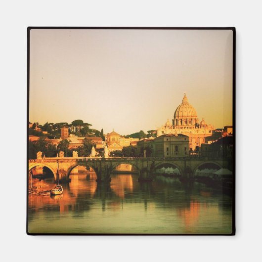 Aangepaste Instagram Reisfoto Keepsake Magneet (Voorkant)