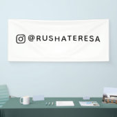 Aangepaste Instagram Social Media Branding Banner (Beurs)