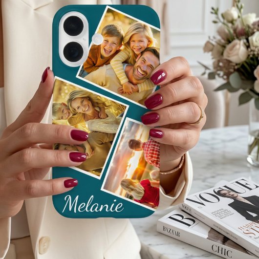 Aangepaste installagram Foto Collage Persoonlijke Case-Mate iPhone Case