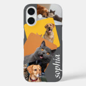 Aangepaste installagram Foto Collage Persoonlijke  Case-Mate iPhone Case (Achterkant)