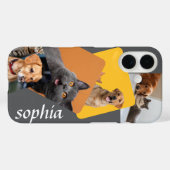 Aangepaste installagram Foto Collage Persoonlijke  Case-Mate iPhone Case (Achterkant (horizontaal))