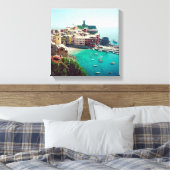 Aangepaste installagram Foto met omloop Canvas afd Afdruk (Insitu (Slaapkamer))