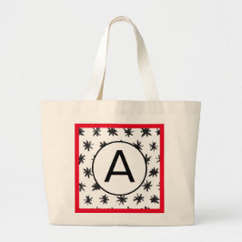 AANGEPASTE INTIËLE HAND MET ANGEL-Canvas tas