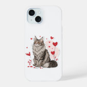 Aangepaste Inuit Art iPhone 15 Hoesje Nunavut Nede (Achterkant)