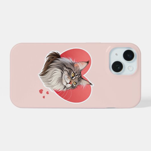 Aangepaste Inuit Art iPhone 15 Hoesje Nunavut Nede (Achterkant horizontaal)