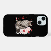 Aangepaste Inuit Art iPhone 15 Hoesje Nunavut Nede (Achterkant horizontaal)