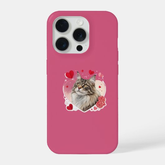 Aangepaste Inuit Art iPhone 15 Hoesje Nunavut Nede iPhone Hoesje (Achterkant)