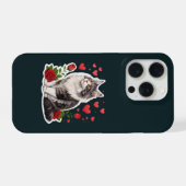 Aangepaste Inuit Art iPhone 15 Hoesje Nunavut Nede Pro Case (Achterkant horizontaal)