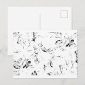 Aangepaste Inzending Cadeau – Grappig | Modern | P Aankondigingskaart (Voorkant / Achterkant)