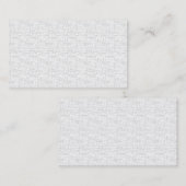 Aangepaste Inzending Cadeau – Grappig | Modern | P Contactkaartje (Voorkant / Achterkant)