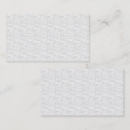 Aangepaste Inzending Cadeau – Grappig | Modern | P Contactkaartje (Voorkant / Achterkant)