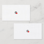 Aangepaste Inzending Cadeau – Grappig | Modern | P Contactkaartje (Voorkant / Achterkant)