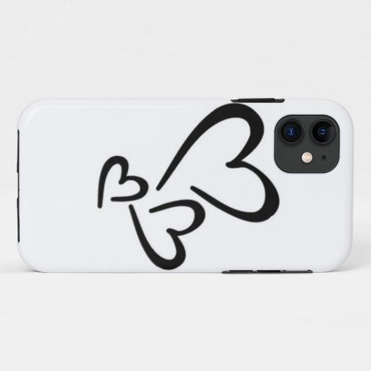 Aangepaste iPhone 11-protectorhouder Case-Mate iPhone Case (Achterkant (horizontaal))