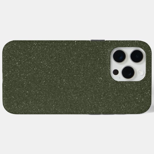 Aangepaste iPhone 15 Pro Max Hoesje – Moss Green T (Achterkant (horizontaal))