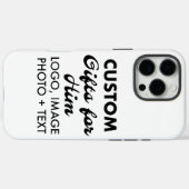 Aangepaste iPhone 16 Pro Max Stoere Hoesje (Achterkant (horizontaal))