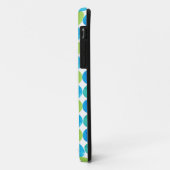 Aangepaste iPhone 5/5s Barely There Hoesje: Blue M Case-Mate iPhone Case (Achterkant/links)