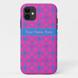 Aangepaste iPhone 5/5s Hoesje-Mate Hoesje Magenta,