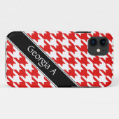 aangepaste iPhone 5-Hoesje voor rood en wit geluid Case-Mate iPhone Case (Achterkant (horizontaal))