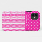 Aangepaste iPhone 5s Xtreme Hoesje: Snoep Roze en  Case-Mate iPhone Case (Achterkant (horizontaal))