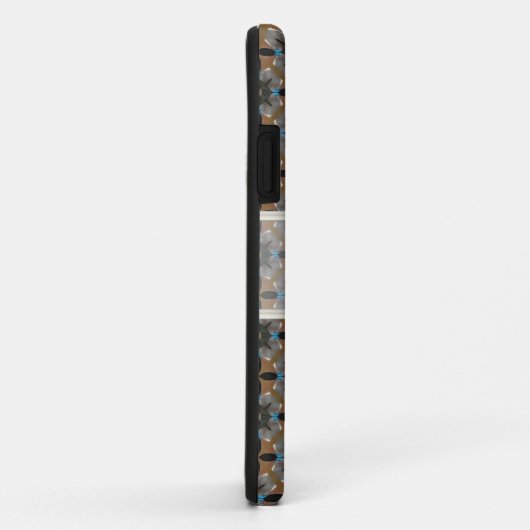 Aangepaste Iphone Bruin Rood-telefoontas Case-Mate iPhone Case (Achterkant/rechts)