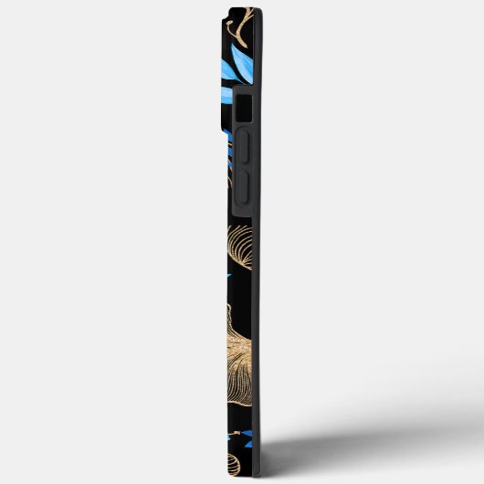 Aangepaste iPhone Case Gouden Kleur jouw namen toe (Achterkant / Links)