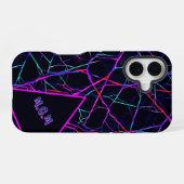 Aangepaste iPhone Case Retro 90's 16 Hoesje (Achterkant horizontaal)