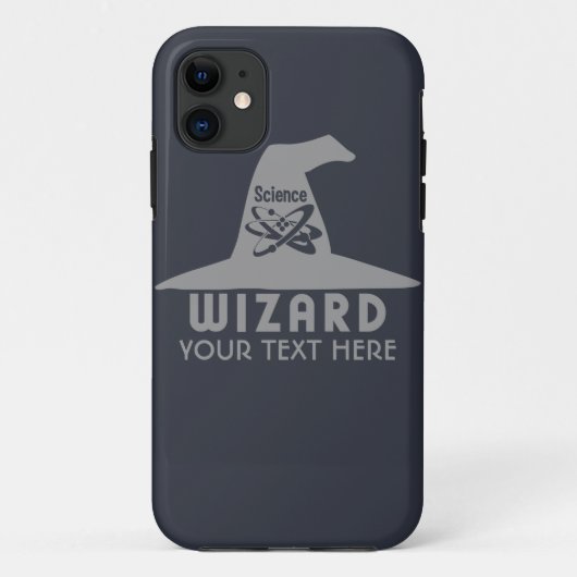 Aangepaste iPhone-case voor de wetenschapstovenaar Case-Mate iPhone Case (Achterkant)