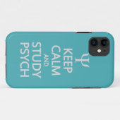 Aangepaste iPhone-draagtas voor kalm- en studiepsy Case-Mate iPhone Case (Achterkant (horizontaal))