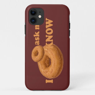 Aangepaste iPhone-Humor donut iPhone 11 Hoesje