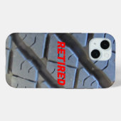 Aangepaste iPhone-tas voor pensionering Case-Mate iPhone Case (Achterkant (horizontaal))