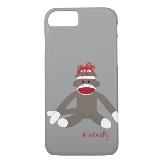 Aangepaste iPhone voor Sock Monkey 5 Case-Mate iPhone Case (Achterkant)