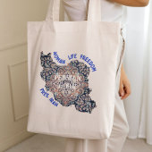 Aangepaste Iraanse bulk-cadeaus voor collega's Gra Tote Bag