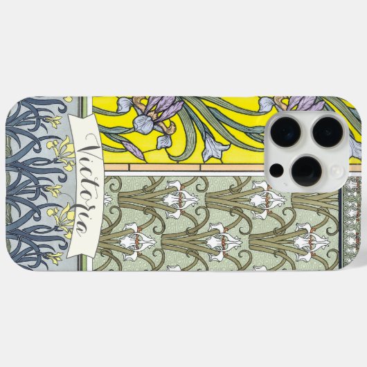 Aangepaste  Iris Pattern-telefoon Case-Mate iPhone Case (Achterkant (horizontaal))