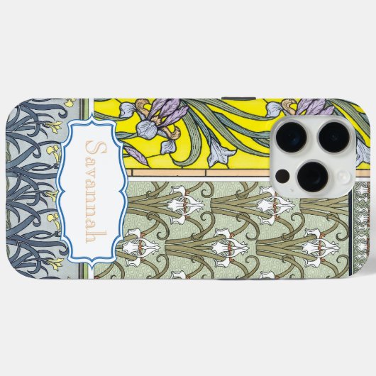 Aangepaste Iris Pattern-telefoon Case-Mate iPhone Case (Achterkant (horizontaal))