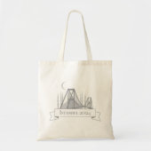 Aangepaste Istanbul Logo 2024 Tote Bag (Voorkant)