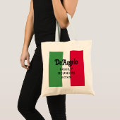 Aangepaste Italiaanse achternaam Reunion Tote Bag (Voorkant (product))