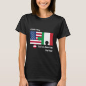 Aangepaste Italiaanse Amerikaan T-shirt (Voorkant)