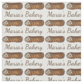 Aangepaste Italiaanse bakkerij-bakken Cannoli Fabr Stof