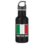 Aangepaste Italiaanse flessen voor water onder de  (Voorkant)