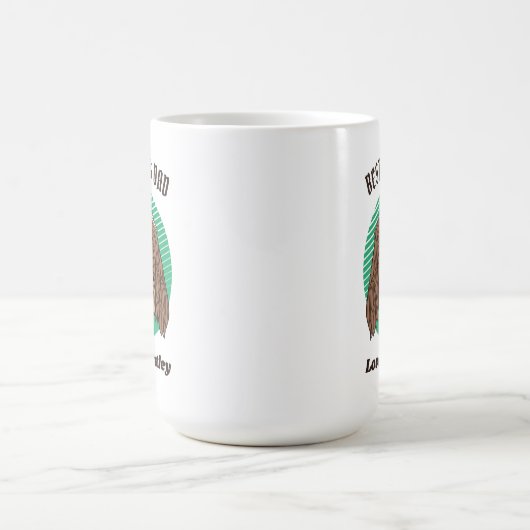 Aangepaste Italiaanse Spinone Dog Dad aangepaste t Koffiemok (Center)