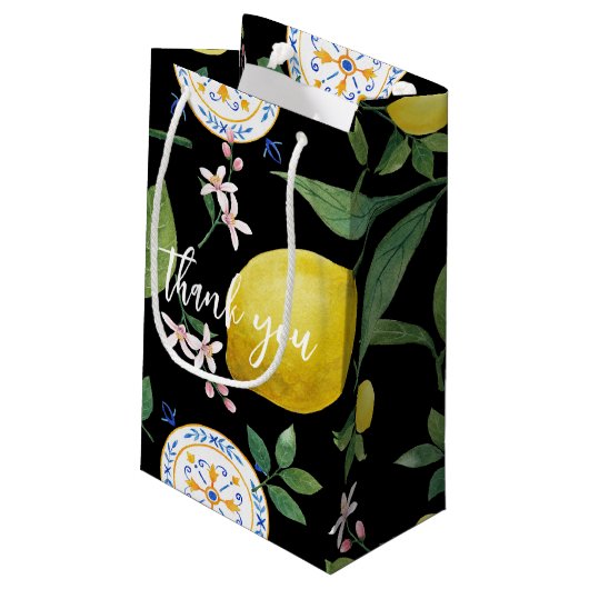 Aangepaste Italiaanse Tegel Botanische kleine cade Klein Cadeauzakje (Achterkant Gekanteld)